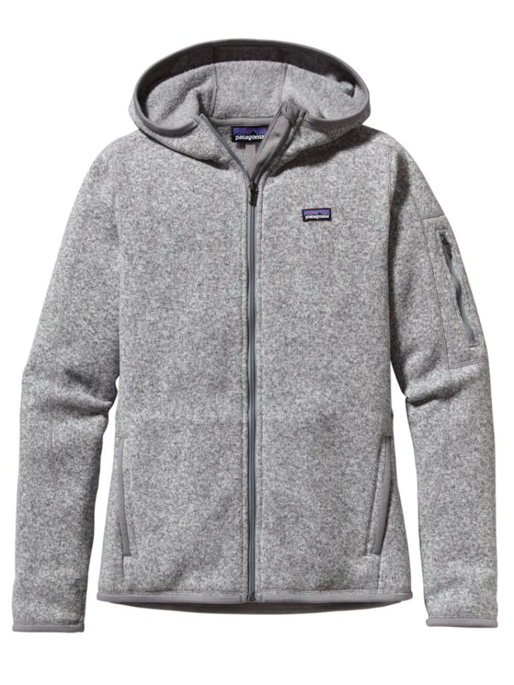 Patagonia Better Sweater Fleece Zip Jacket Hoody Gray Medium